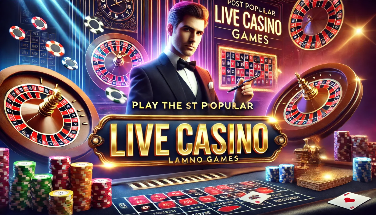 Play the most popular live casino games